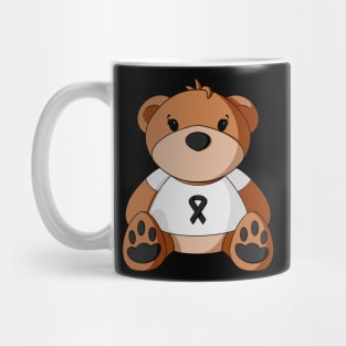 Melanoma Awareness Teddy Bear Mug